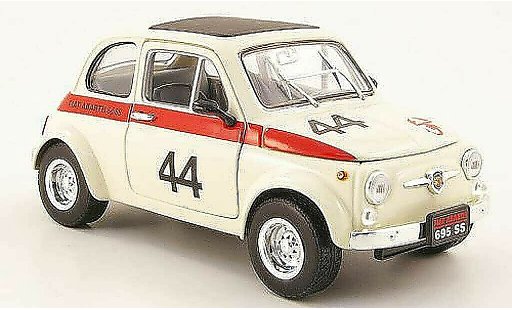 Fiat 500 Abarth 1/18 Mondo Motors 695ss wit no.44 modelauto