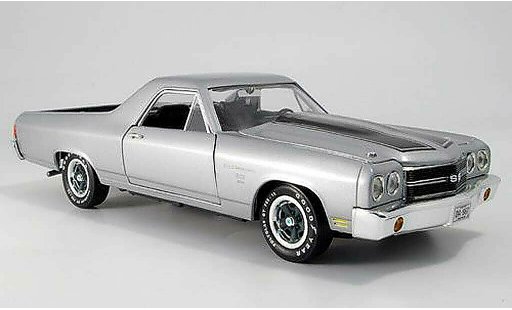 Chevrolet El Camino SS 1/18 Ertl grijs 1970 modelauto
