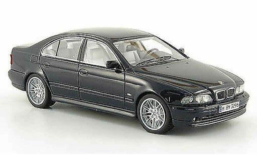 Bmw 530 berline 1/43 Neo i (E39) zwart 2002 modelauto