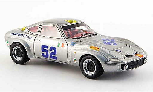 Opel GT Gr.4 1/43 Neo no.52 conrero targa florio 1971 modelauto