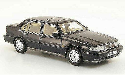 Volvo 960 Base 1/43 Neo zwart 1996 modelauto
