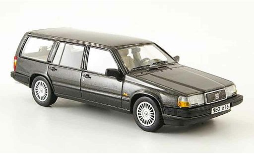 Volvo 940 GLE 1/43 Neo Estate antraciet 1992 modelauto