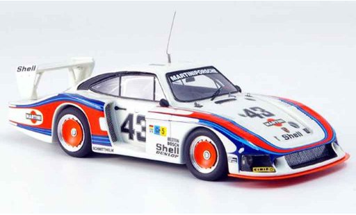 Porsche 935 1978 1/43 Look Smart Moby Dick No.43 Le Mans wit modelauto