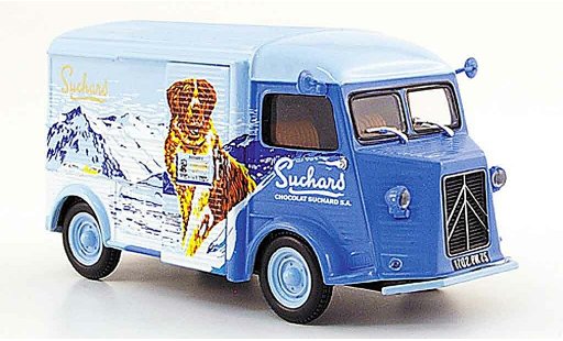 Citroen Type HY Fourgonnette 1/43 Norev lieferwagen suchard 1966 modelauto
