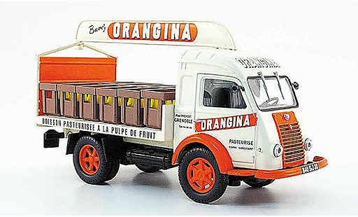 Renault Galion Base 1/43 Norev 2.5t getrankeaufbau orangina 1967 modelauto