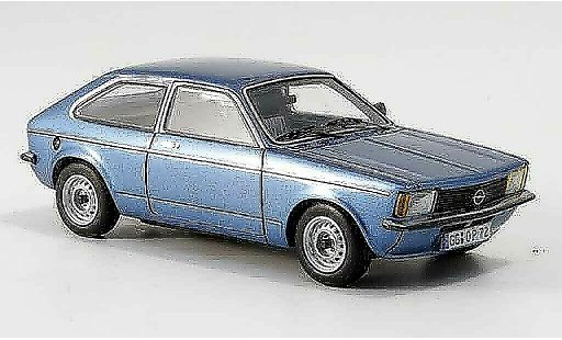 Opel Kadett C City 1/43 Neo blauw 1978 modelauto