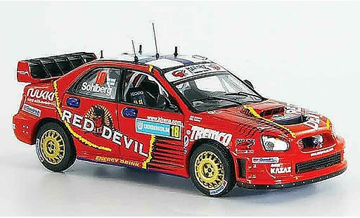 Subaru Impreza WRC 1/43 IXO no.18 sohlberg lindstrom 2006 modelauto