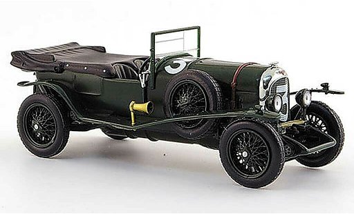 Bentley 3 course 1/43 IXO No. Davis/ Benjafield winnaar 1927 Le Mans modelauto