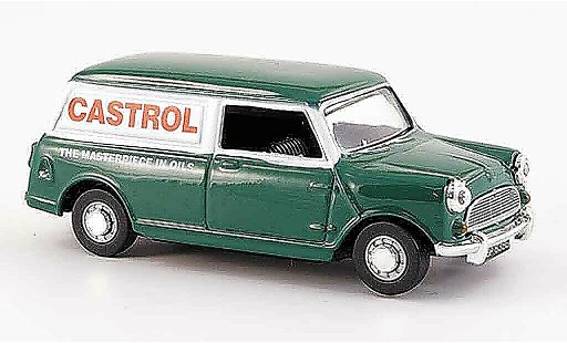 Austin Mini Van utilitaire 1/43 Oxford Castrol modelauto
