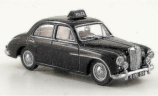 MG ZA Magnette 1/43 Oxford Northumberland County Constab. modelauto