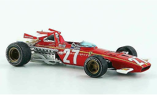 Ferrari 312 B 1/43 Brumm no.27 jacky ickx gp belgien 1970 modelauto