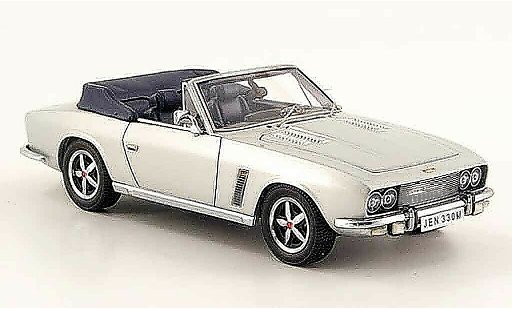 Jensen SIII DHC 1/43 Neo Interceptor grijs metallic 1975 modelauto