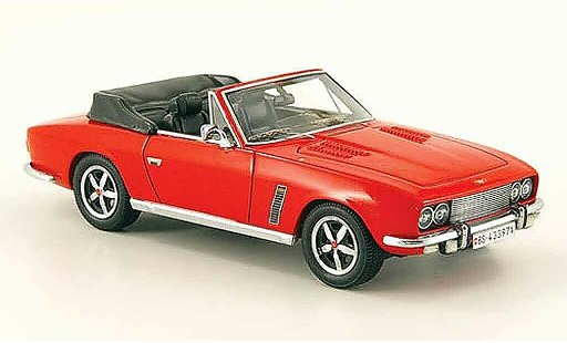 Jensen SIII DHC 1/43 Neo Interceptor rood modelauto