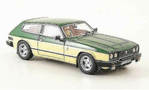 Reliant Sciavecar SE6 1/43 Neo groen beige 1980 modelauto