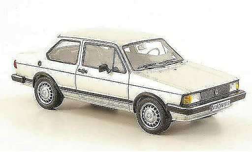 Volkswagen Jetta I 1/43 Neo grijs beige 2-portes 1980 modelauto
