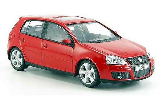 Volkswagen Golf GTI 1/43 Cararama rood modelauto