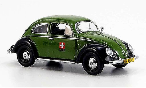 Volkswagen Coccinelle Base 1/43 Schuco ptt storungsdienst modelauto