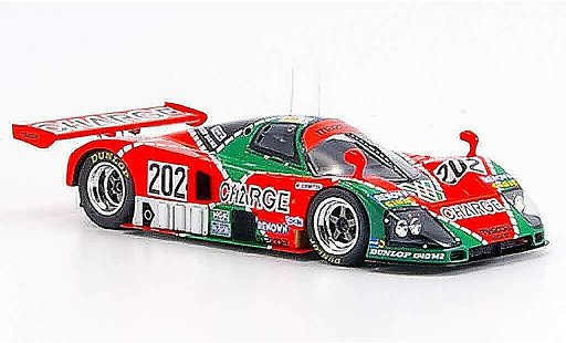 Mazda 787B Base 1/43 Spark No.202 Gachot Herbert Weidler Le Mans 1990 modelauto