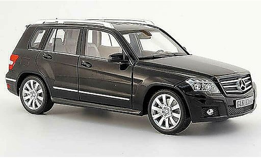 Mercedes Classe GLK Base 1/18 Minichamps (x 204) zwart 2008 modelauto