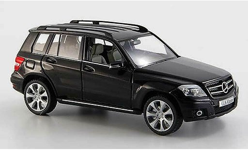 Mercedes Classe GLK Base 1/43 Schuco Offroad zwart 2008 modelauto