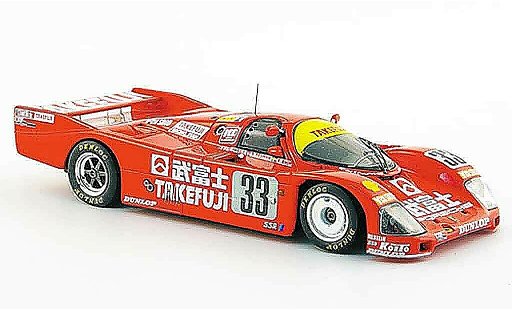 Porsche 962 1988 1/43 Spark No.33 Zehnter Le Mans modelauto