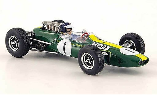 Lotus 33 Climax 1/43 Spark No.1 J.Clark winnaar GP Duitsland 1965 modelauto