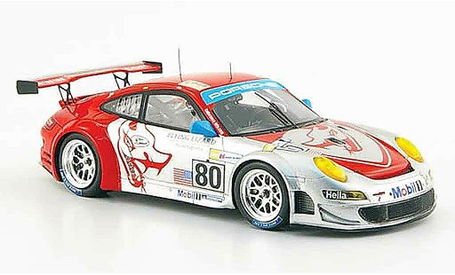 Porsche 911 GT3 RSR 1/43 Spark 2008 No.80 Le Mans modelauto