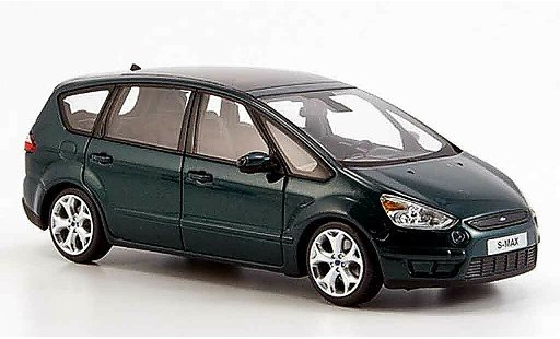 Ford S Max Berline 1/43 Minichamps groen 2006 modelauto