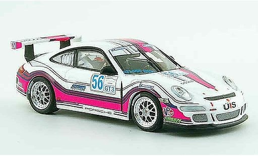 Porsche 911 GT3 CUP 1/43 Minichamps 2008 Team Snow Racing Le Mans modelauto