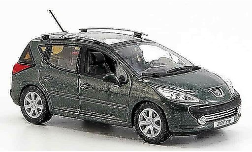 Peugeot 207 SW 1/43 Norev grijs 2008 modelauto