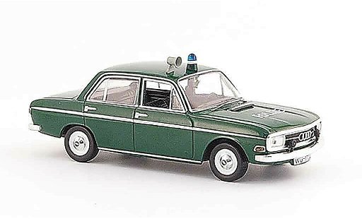 Audi 72 police 1/43 Norev politie Duitsland 1965 modelauto