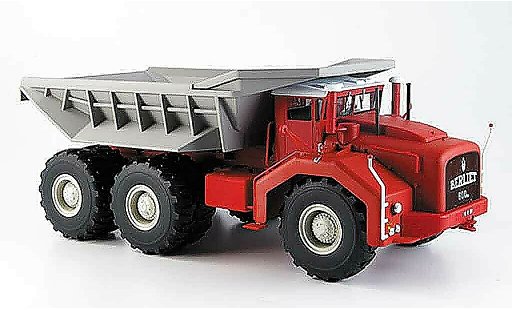 Berliet T100 camion 1/43 Norev rood Muldenkipper 1959 modelauto