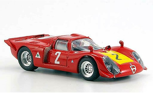 Alfa Romeo 33.2 prototipo 1/43 Best 1968 No.2 Imola modelauto