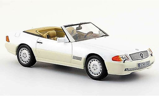 Mercedes 500 Base 1/43 IXO (R 129) wit 1990 modelauto