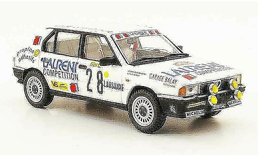 Alfa Romeo 33 rallye 1/43 Pego no.28 laurent monte carlo 1988 modelauto