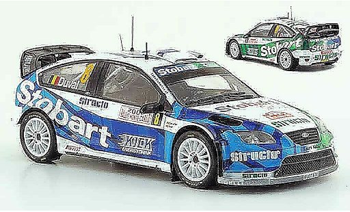 Ford Focus RS WRC 1/43 IXO 07 No.8 Structo Rally Monte Carlo 2008 modelauto