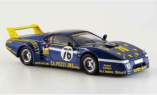 Ferrari 512 BB 1/43 Best no.76 le mans 1980 modelauto
