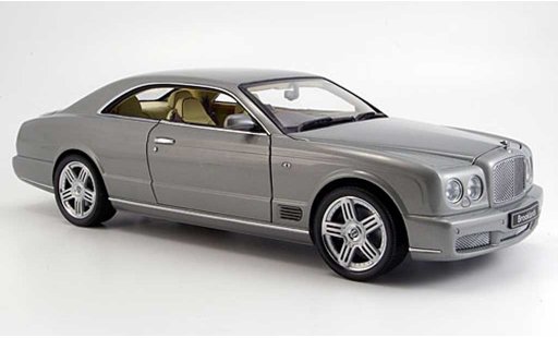 Bentley Brooklands coupe 1/18 Minichamps grijs 2007 modelauto