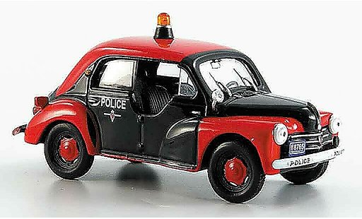 Renault 4CV 1063 1/43 Eligor politie r1062 1956 modelauto