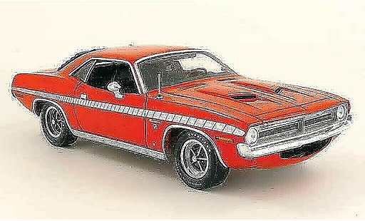 Plymouth Gran Barracuda 1970 1/18 Highway 61 rood modelauto