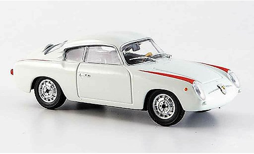 Fiat 750 Abarth 1/43 Starline wit 1956 modelauto