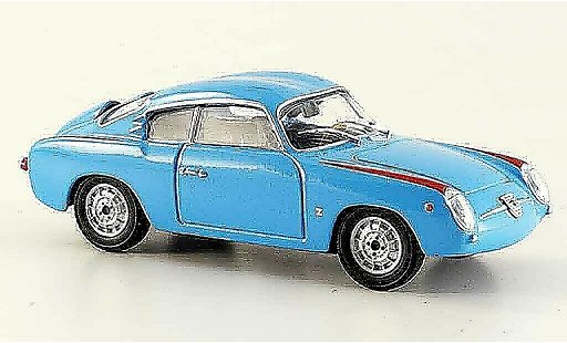 Fiat 750 Abarth 1/43 Starline blauw 1956 modelauto