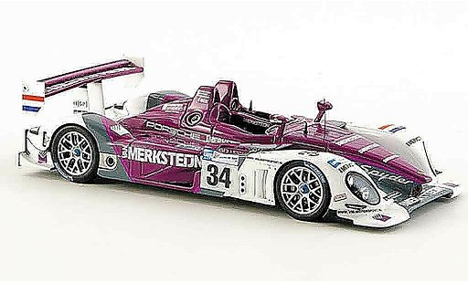 Porsche RS Spyder 1/43 Spark No.34 1. Le Mans 2008 modelauto