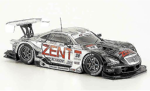 Lexus SC 430 1/43 Ebbro Cerumo No.38 Zent Super GT 2008 modelauto