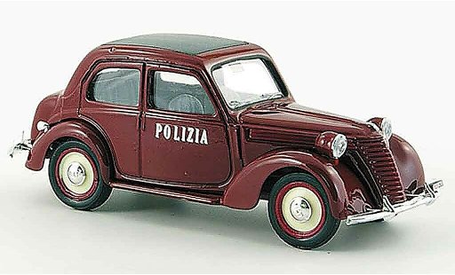 Fiat 1100 Berlina 1/43 Brumm E Polizia Stradale politie modelauto