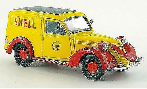 Fiat 1100 Furgone 1/43 Brumm S Scuderia Ferrari GP Monza modelauto