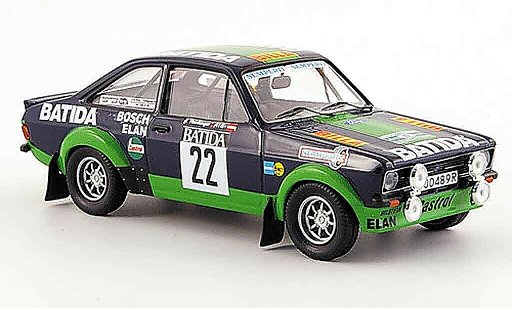 Ford Escort Rally 1/43 Trofeu BDA No.22 Batida Janner 1980 modelauto