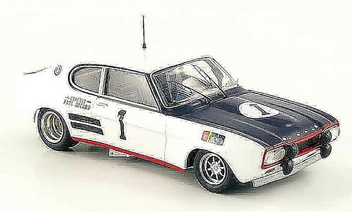 Ford Capri RS 2600 1/43 Trofeu MK I No.1 6h Paul Ricard 1971 modelauto