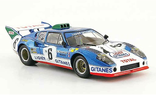 Ligier JS2 Base 1/43 IXO Ford No.6 Total 24h Le Mans 1975 modelauto
