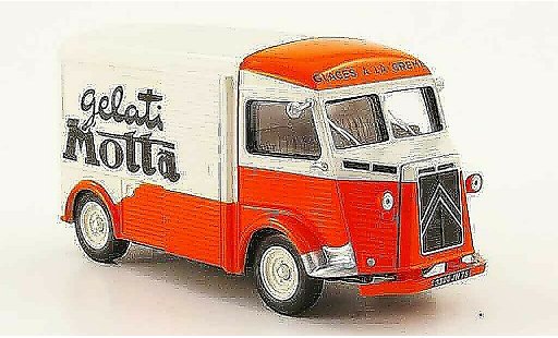 Citroen Type HY Fourgonnette 1/43 IXO bestelwagenwagen gelati motta 1962 modelauto